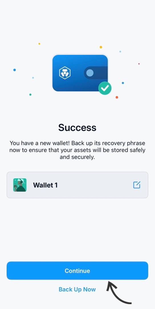 Wallet setup guide 3